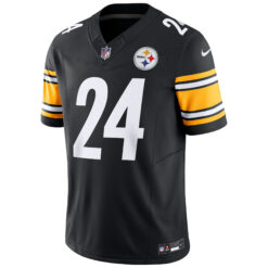 Alternative view of Joey Porter Jr Pittsburgh Steelers Black Vapor F.U.S.E Limited Jersey - All Stitched