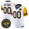 Custom Pittsburgh Steelers White 1962 Throwback Limited Jersey - All Stitched