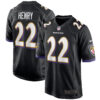 Derrick Henry Baltimore Ravens Black Alternate Game Jersey - All Stitched