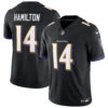Kyle Hamilton Baltimore Ravens Black Alternate Vapor F.U.S.E Limited Jersey - All Stitched