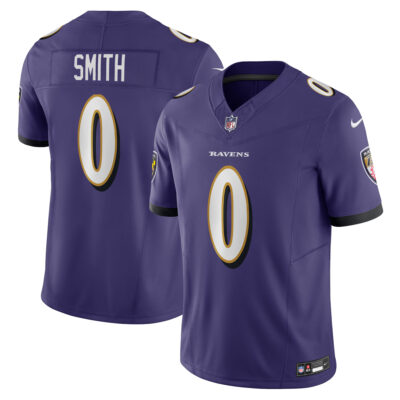Roquan Smith Baltimore Ravens Purple Home Vapor F.U.S.E Limited Jersey - All Stitched