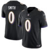 Roquan Smith Baltimore Ravens Black Alternate Vapor F.U.S.E Limited Jersey - All Stitched