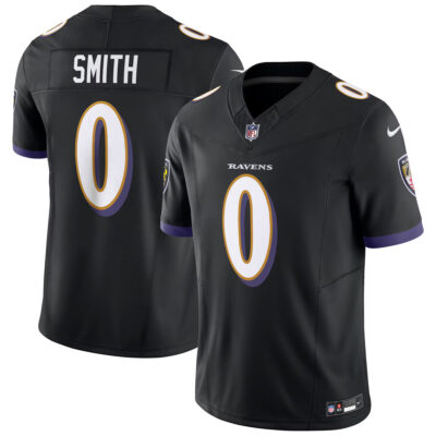 Roquan Smith Baltimore Ravens Black Alternate Vapor F.U.S.E Limited Jersey - All Stitched