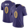 Roquan Smith Baltimore Ravens Purple Alternate Vapor F.U.S.E Limited Jersey - All Stitched
