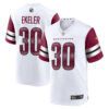 Austin Ekeler Washington Commanders White Game Jersey - All Stitched