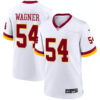 Bobby Wagner Washington Commanders White Alternate Game Jersey - All Stitched