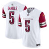 Jayden Daniels Washington Commanders White Vapor F.U.S.E Limited Jersey - All Stitched