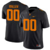 Morgan Wallen Tennessee Volunteers Football Black Alternate Game Stitched Jersey