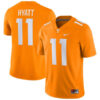 Jalin Hyatt Tennessee Volunteers Football Orange Home Game Stitched Jersey