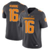 Peyton Manning Tennessee Volunteers Football Alternate Anthracite Stitched Jersey