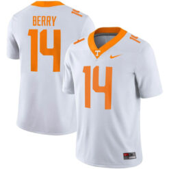 Eric Berry Tennessee Volunteers Football White Away Game Stitched Jersey