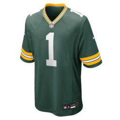 Alternative view of Micah Parsons Green Bay Packers Green Home Game Jersey - All Stitched