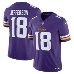Justin Jefferson Minnesota Vikings Purple Home Vapor F.U.S.E Limited Jersey - All Stitched