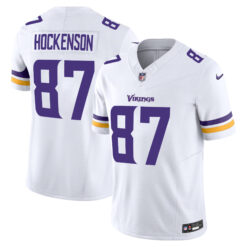 T.J. Hockenson Minnesota Vikings White Away Vapor F.U.S.E Limited Jersey - All Stitched