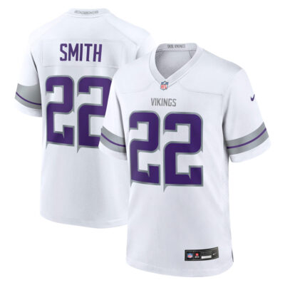 Harrison Smith Minnesota Vikings White Winter Classic Warrior Game Jersey - All Stitched