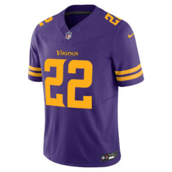 Alternative view of Harrison Smith Minnesota Vikings Purple Alternate Vapor F.U.S.E Limited Jersey - All Stitched