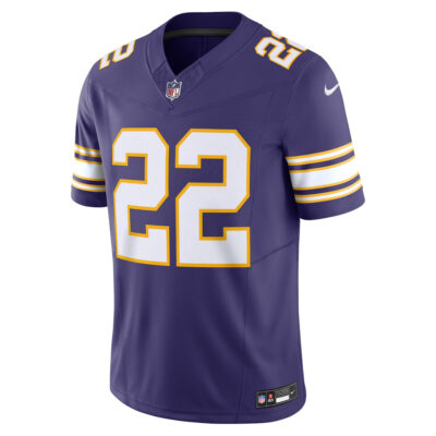 Alternative view of Harrison Smith Minnesota Vikings Purple Classic Vapor F.U.S.E Limited Jersey - All Stitched