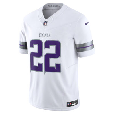 Alternative view of Harrison Smith Minnesota Vikings White Winter Classic Warrior Vapor F.U.S.E Limited Jersey - All Stitched