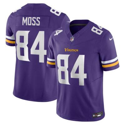 Randy Moss Minnesota Vikings Purple Home Vapor F.U.S.E Limited Jersey - All Stitched