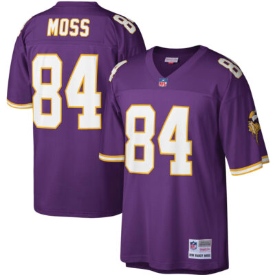 Randy Moss Minnesota Vikings Purple Legacy Jersey - All Stitched