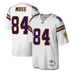 Randy Moss Minnesota Vikings White Legacy Jersey - All Stitched