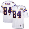 Randy Moss Minnesota Vikings White 2000 Throwback Jersey - All Stitched