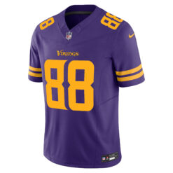 Alternative view of Alan Page Minnesota Vikings Purple Alternate Vapor F.U.S.E Limited Jersey - All Stitched