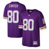 Cris Carter Minnesota Vikings Purple Legacy Jersey - All Stitched