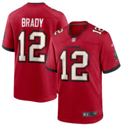 Tom Brady Tampa Bay Buccaneers Red Home Game Jersey - All Stitched