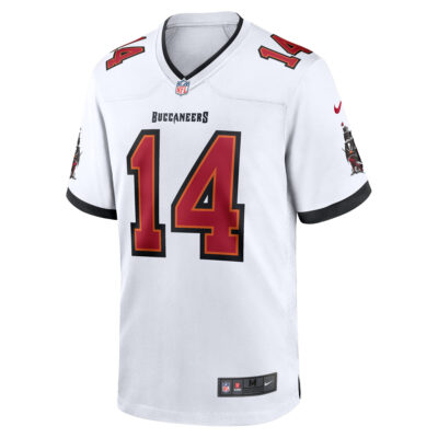 Alternative view of Chris Godwin Jr Tampa Bay Buccaneers White Away Game Jersey - All Stitched