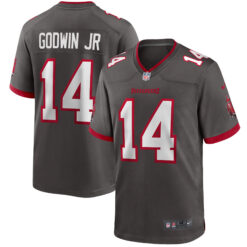 Chris Godwin Jr Tampa Bay Buccaneers Pewter Alternate Game Jersey - All Stitched