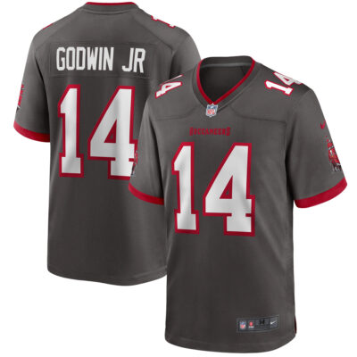 Chris Godwin Jr Tampa Bay Buccaneers Pewter Alternate Game Jersey - All Stitched