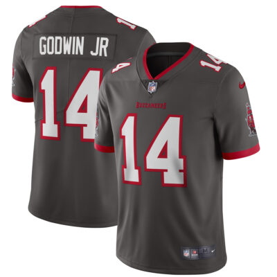 Chris Godwin Jr Tampa Bay Buccaneers Pewter Alternate Vapor Limited Jersey - All Stitched
