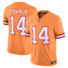 Chris Godwin Jr Tampa Bay Buccaneers Orange Throwback Vapor F.U.S.E Limited Jersey - All Stitched