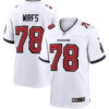 Tristan Wirfs Tampa Bay Buccaneers White Away Game Jersey - All Stitched