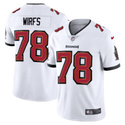 Tristan Wirfs Tampa Bay Buccaneers White Away Vapor Limited Jersey - All Stitched