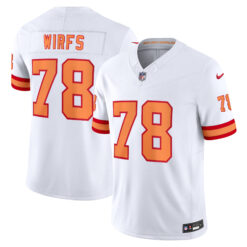 Tristan Wirfs Tampa Bay Buccaneers White '76 Vapor F.U.S.E Limited Jersey - All Stitched
