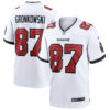 Rob Gronkowski Tampa Bay Buccaneers White Away Game Jersey - All Stitched