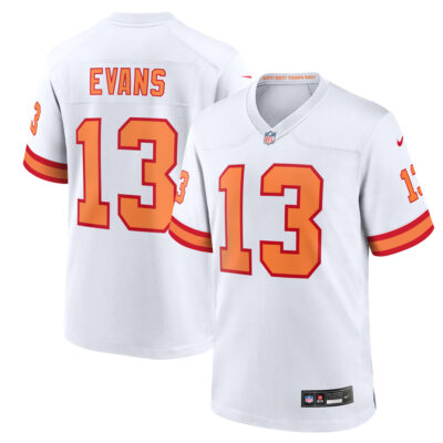 Mike Evans Tampa Bay Buccaneers White '76 Game Jersey - All Stitched
