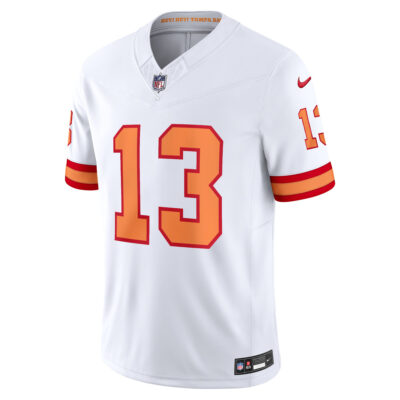 Alternative view of Mike Evans Tampa Bay Buccaneers White '76 Vapor F.U.S.E Limited Jersey - All Stitched