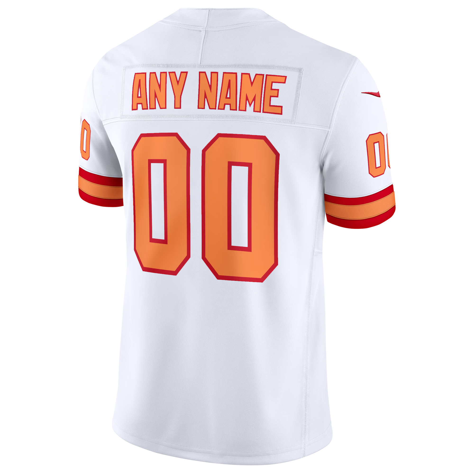 Custom Tampa Bay Buccaneers White '76 Vapor F.U.S.E Limited Jersey - All Stitched - Image 3