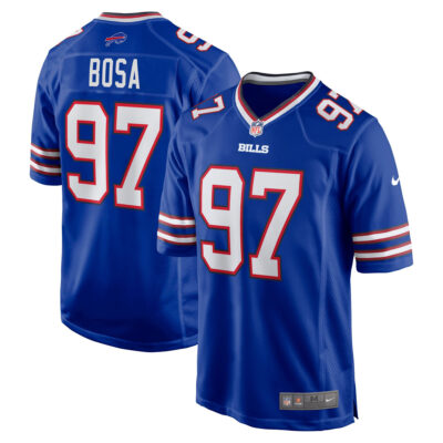 Joey Bosa Buffalo Bills Royal Blue Home Game Jersey - All Stitched