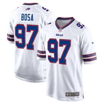 Joey Bosa Buffalo Bills White Away Game Jersey - All Stitched