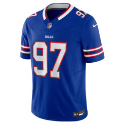 Alternative view of Joey Bosa Buffalo Bills Royal Blue Home Vapor F.U.S.E Limited Jersey - All Stitched