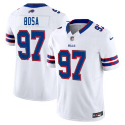 Joey Bosa Buffalo Bills White Away Vapor F.U.S.E Limited Jersey - All Stitched