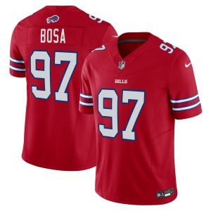 Joey Bosa Buffalo Bills Red Alternate Vapor F.U.S.E Limited Jersey - All Stitched