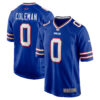 Keon Coleman Buffalo Bills Royal Blue Home Game Jersey - All Stitched