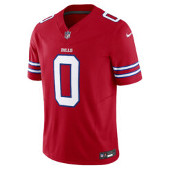 Alternative view of Keon Coleman Buffalo Bills Red Alternate Vapor F.U.S.E Limited Jersey - All Stitched