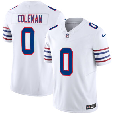 Keon Coleman Buffalo Bills White Alternate Vapor F.U.S.E Limited Jersey - All Stitched