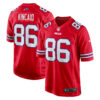 Dalton Kincaid Buffalo Bills Red Alternate Game Jersey - All Stitched